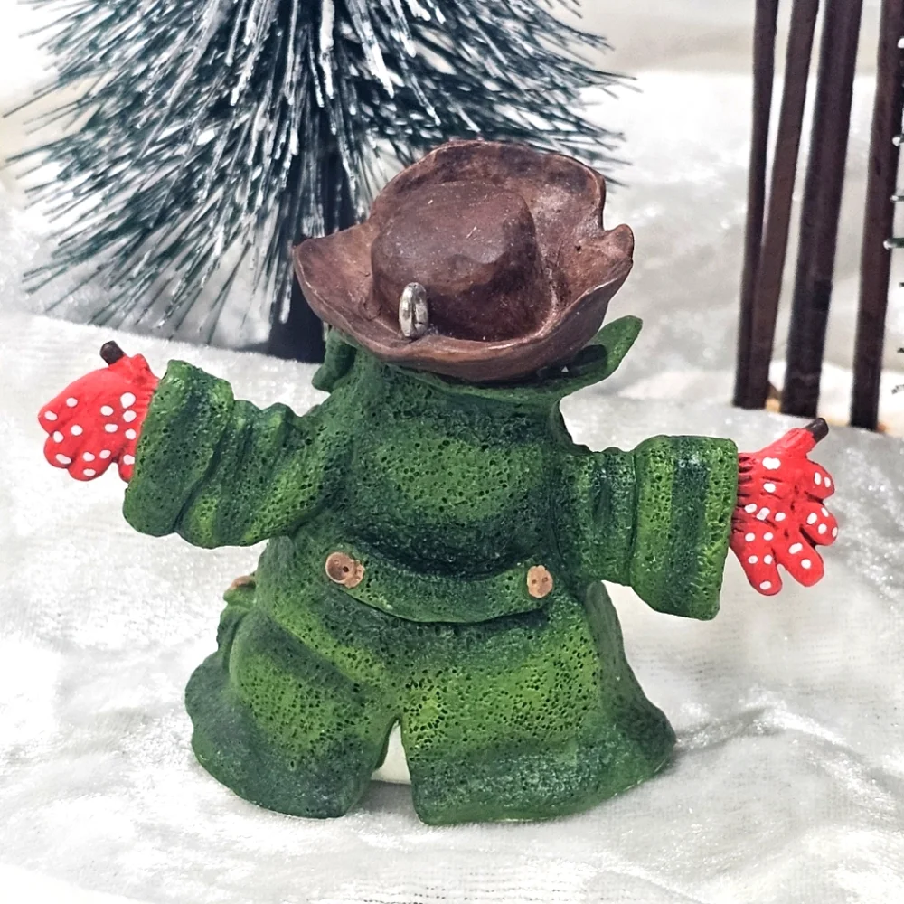 Hallmark Snowman Ornament Holiday Christmas Village So Cute 😍 Vintage